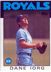 1986 Topps Baseball Cards      269     Dane Iorg